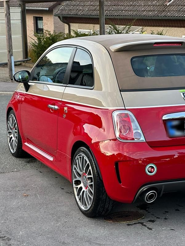 Second-hand Abarth 595C 160 CP (117 kW) 2014 Roșu Cabrio