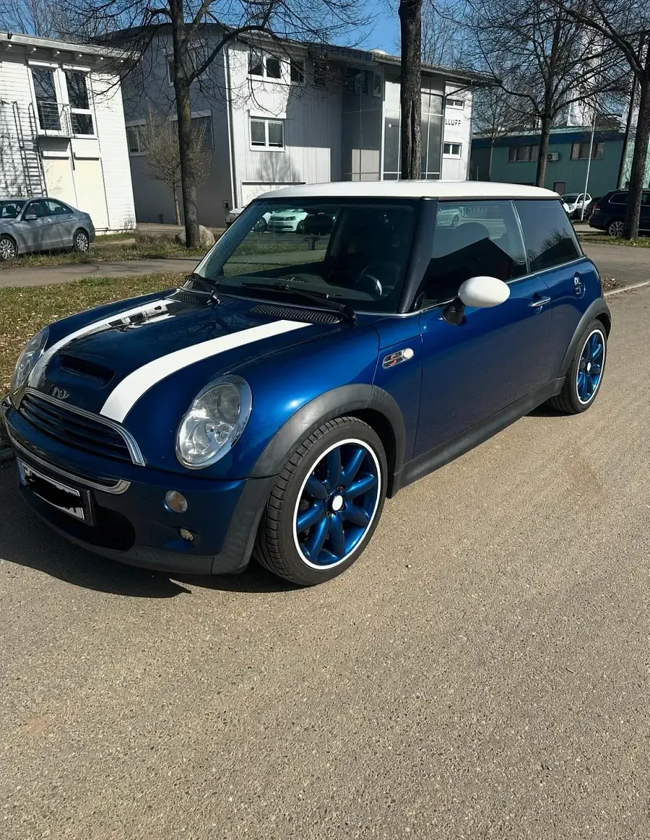 Käytetty Mini Cooper S 163 HP (119 kW) 2003 Sininen Viistoperä