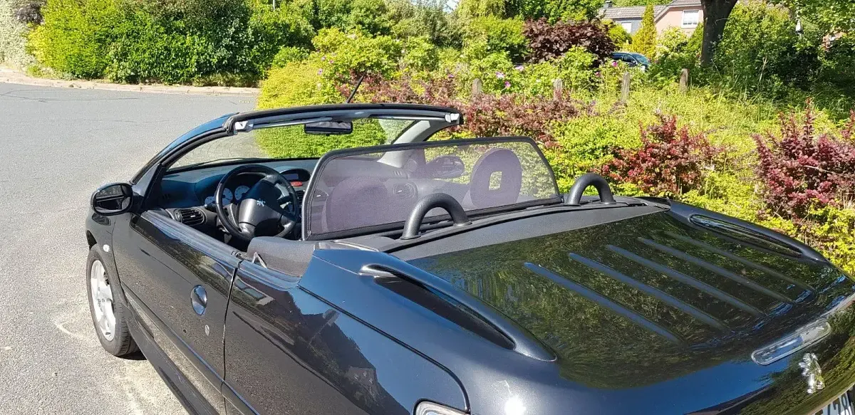 Gebraucht Peugeot 206 CC 109 PS (80 kW) 2005 Schwarz Cabrio