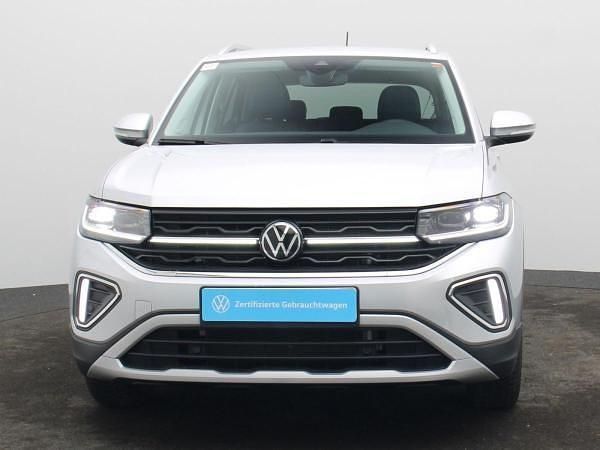 Gebraucht VW T-Cross IQ Drive 116 PS (85 kW) 2024 Silber (reflexsilber metallic) SUV