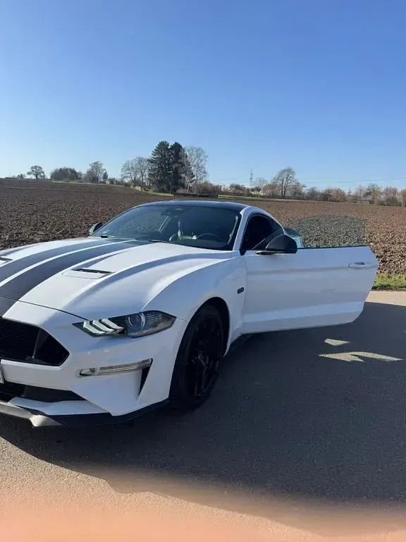 Gebraucht Ford Mustang GT 450 PS (330 kW) 2018 Weiß