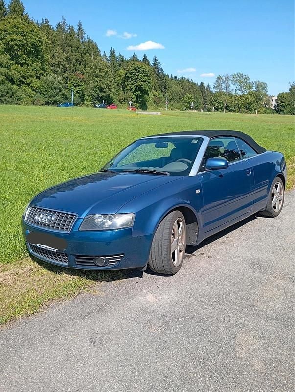 Blau Gebraucht 2002 Audi A4 Cabriolet Cabrio | 3.000 € (Guter Preis) - Bild 1/4