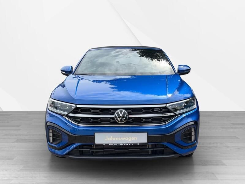 Gebraucht VW T-Roc Cabriolet R-line 150 PS (110 kW) 2023 Blau Cabrio