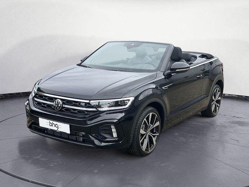 Deep black perleffekt Gebraucht 2025 VW T-Roc Cabriolet R-line Cabrio | 33.990 € (Guter Preis) - Bild 1/4