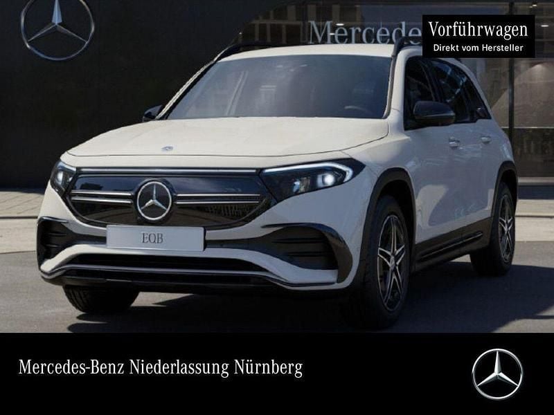 Polarweiß Gebraucht 2023 Mercedes EQB300 AMG SUV | 36.490 € (Fairer Preis) - Bild 1/4