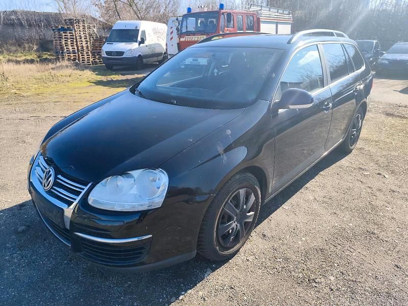 Gebraucht VW Golf V 101 PS (74 kW) 2008 Schwarz Kombi