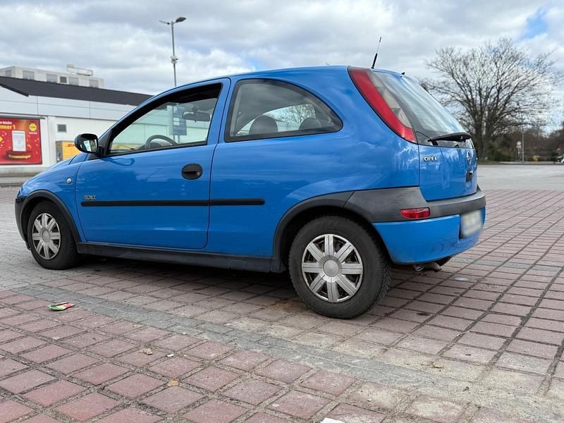 Gebraucht Opel Corsa 75 PS (55 kW) 2002 Blau Kleinwagen