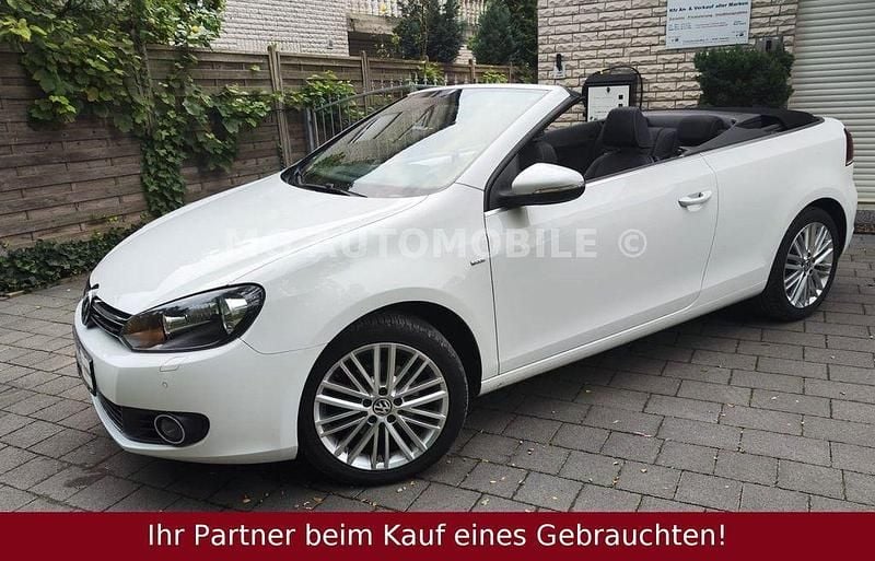 Weiß Gebraucht 2014 VW Golf Cabriolet Cup Cabrio | 8.499 € (Guter Preis) - Bild 1/4