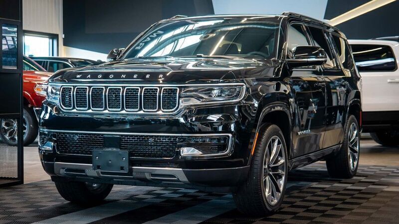 Weiß Neu 2024 Jeep Wagoneer SUV | 111.360 € (Fairer Preis) - Bild 1/4