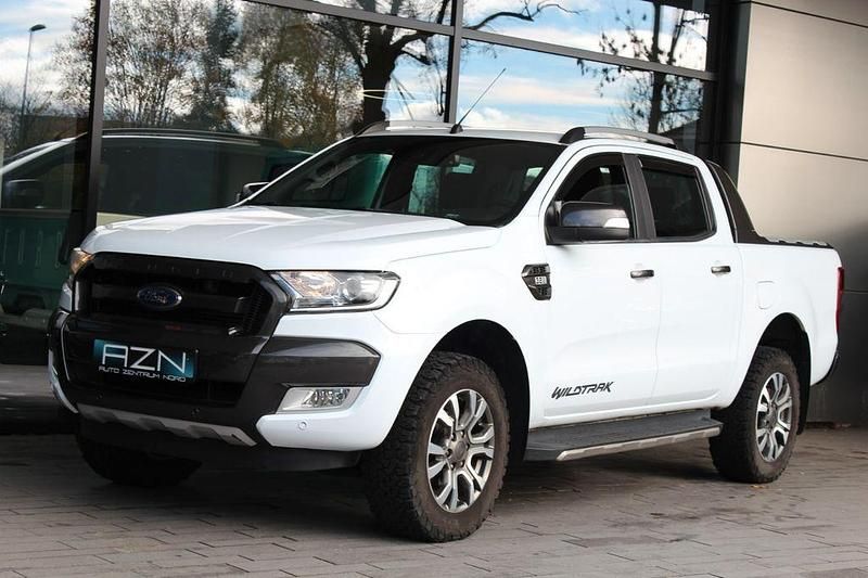 Weiß Gebraucht 2019 Ford Ranger Wildtrack Abholung | 29.995 € (Fairer Preis) - Bild 1/4