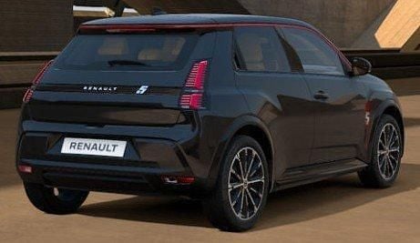 Nowe Renault R5 Iconic 110 kW (150 KM) 2026 Czarny Hatchback