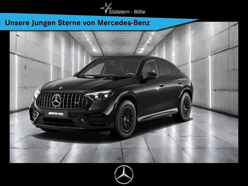 Metalliclack obsidianschwarz (metallic) Gebraucht 2024 Mercedes GLC43 AMG AMG Coupé | 83.322 € - Bild 1/4