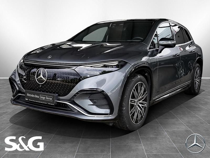 Metalliclack selenitgrau Gebraucht 2023 Mercedes EQS450+ AMG SUV | 82.960 € (Fairer Preis) - Bild 1/4