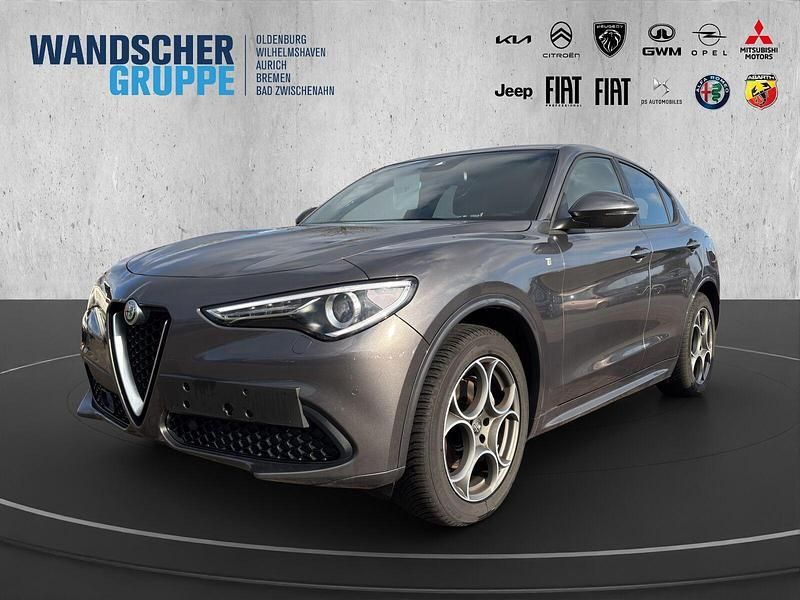 Grauschwarz Gebraucht 2022 Alfa Romeo Stelvio Ti SUV | 32.990 € (Superpreis) - Bild 1/4