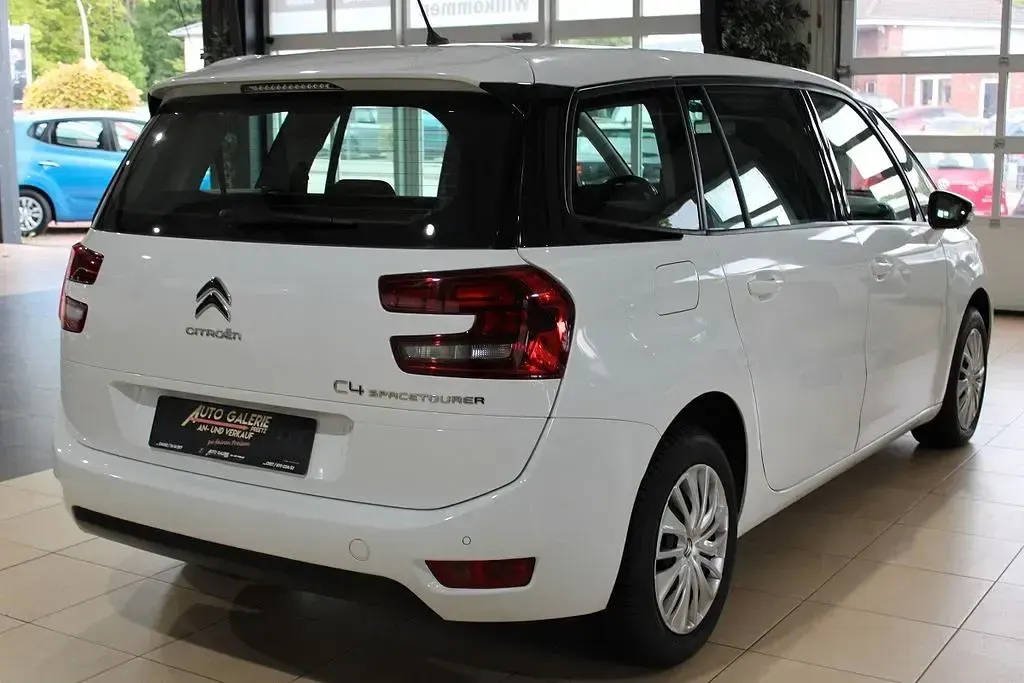 Gebraucht Citroën Grand C4 Picasso Feel 131 PS (96 kW) 2018 Weiß Van / Kleinbus