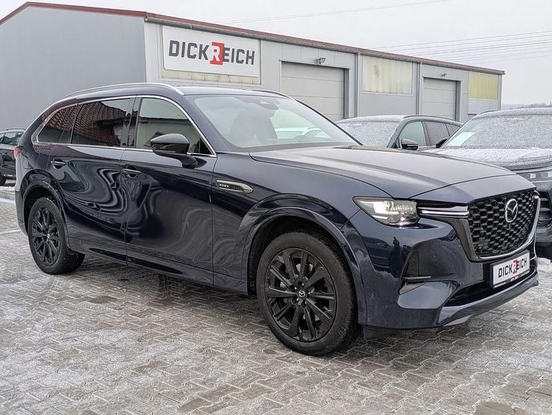 Blau Gebraucht 2025 Mazda CX-80 Homura-Line SUV | 47.950 € (Guter Preis) - Bild 1/4