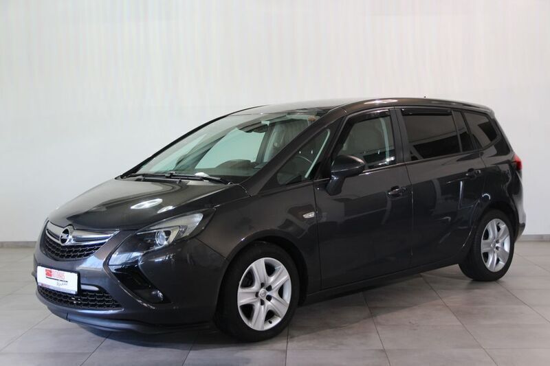 Grau Gebraucht 2016 Opel Zafira Tourer Edition Van / Kleinbus | 13.990 € (Teuer) - Bild 1/4