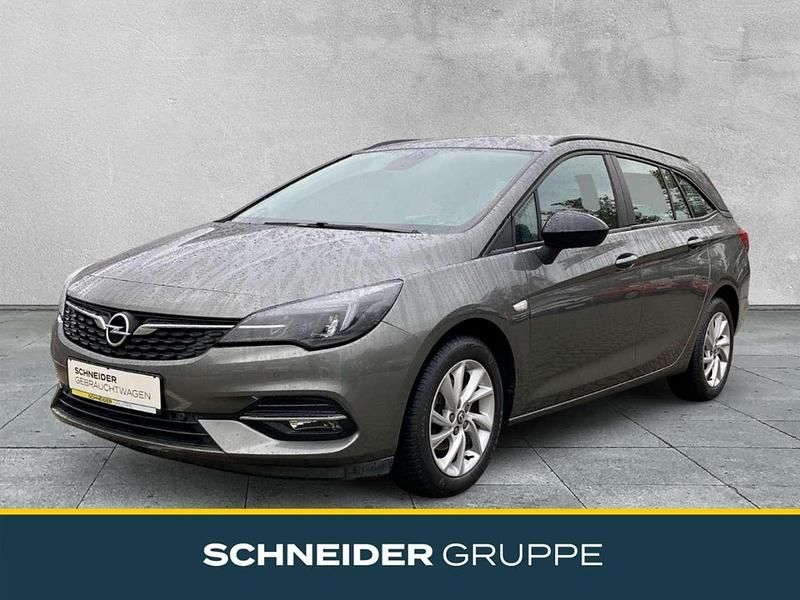 Grau Gebraucht 2021 Opel Astra Edition Kombi | 14.450 € (Guter Preis) - Bild 1/4