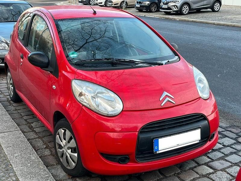 Rot Gebraucht 2009 Citroën C1 Advance Kleinwagen | 1.500 € (Superpreis) - Bild 1/4