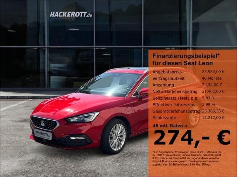 Rot Gebraucht 2021 Seat Leon XCELLENCE Kombi | 23.980 € (Etwas zu teuer) - Bild 1/4