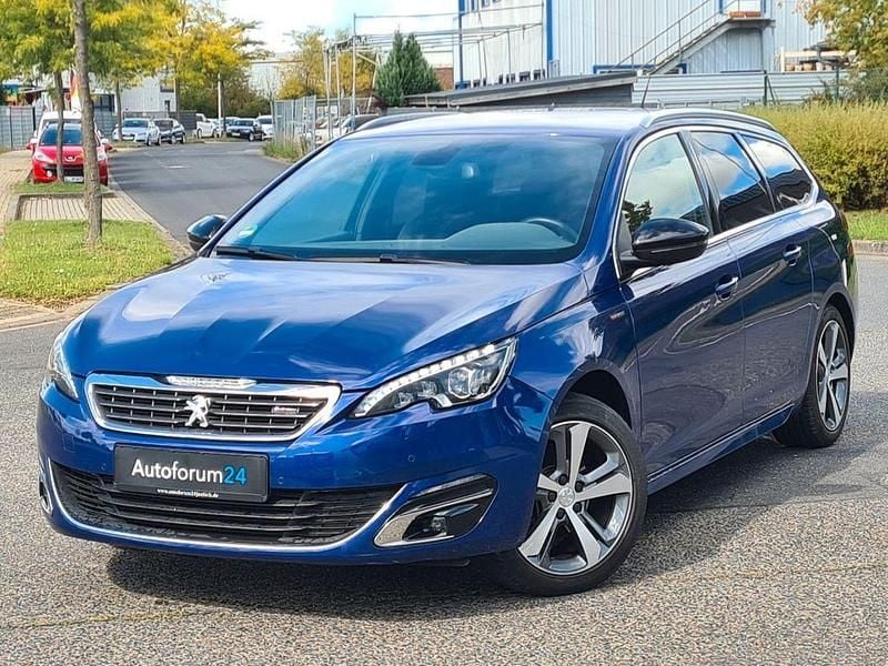 Blau Gebraucht 2016 Peugeot 308 GT-line Kombi | 11.499 € (Guter Preis) - Bild 1/4