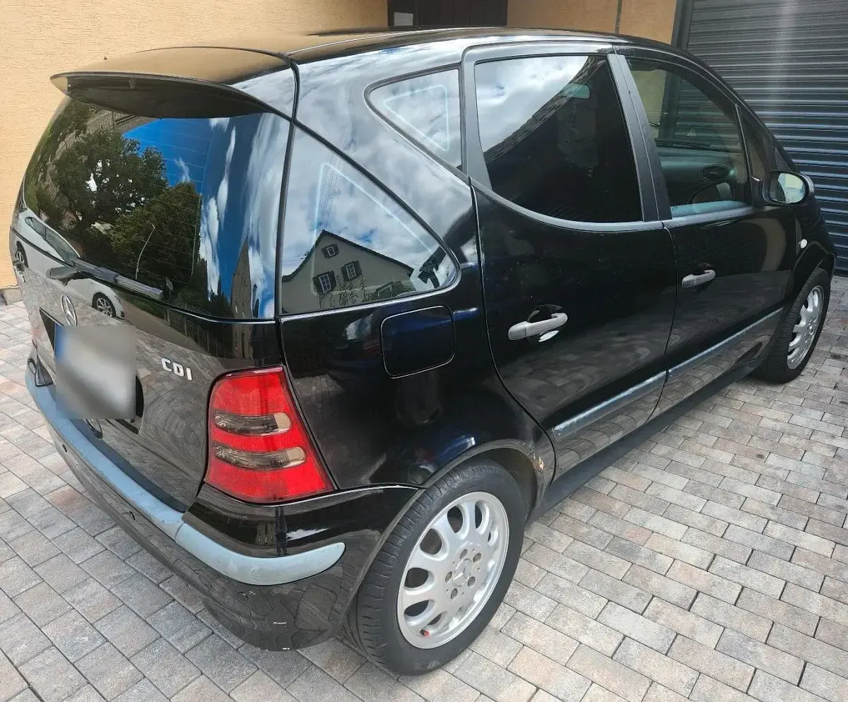 Brugt Mercedes A170 95 HK (69 kW) 2002 Sort Hatchback