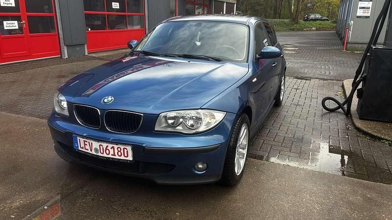 Gebraucht BMW 116 116 PS (85 kW) 2005 Blau Kleinwagen