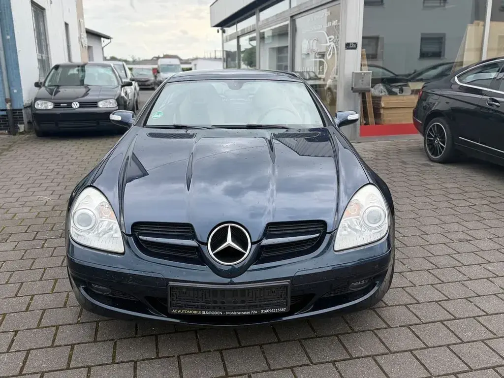Gebraucht Mercedes SLK280 231 PS (169 kW) 2006 Blau Cabrio
