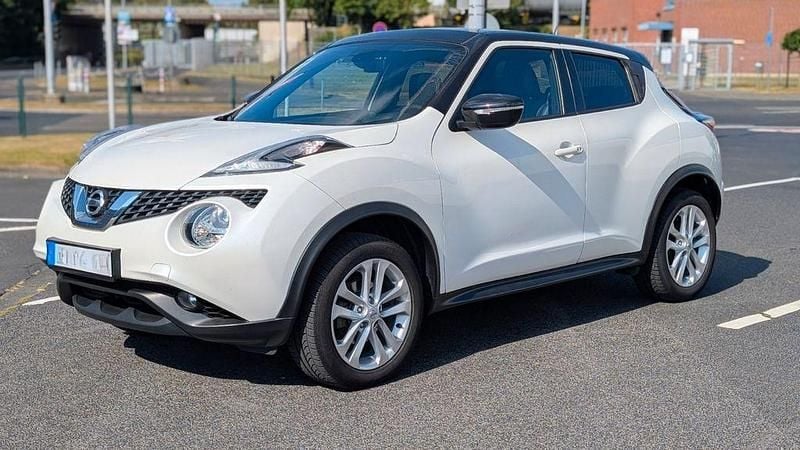 Weiß Gebraucht 2017 Nissan Juke Acenta SUV | 9.250 € (Fairer Preis) - Bild 1/4