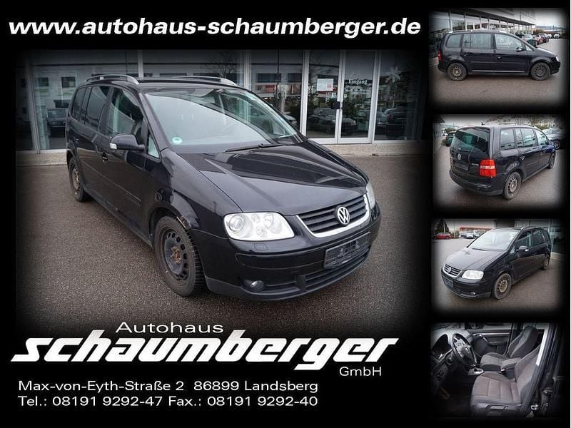 Gebraucht VW Touran Highline 170 PS (125 kW) 2006 Schwarz Van / Kleinbus