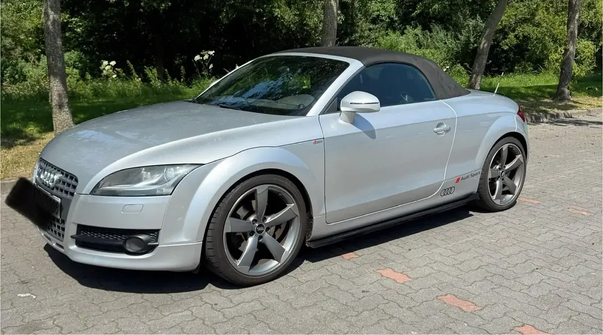 Gebraucht Audi TT Roadster S-Line 200 PS (147 kW) 2006 Silber Cabrio