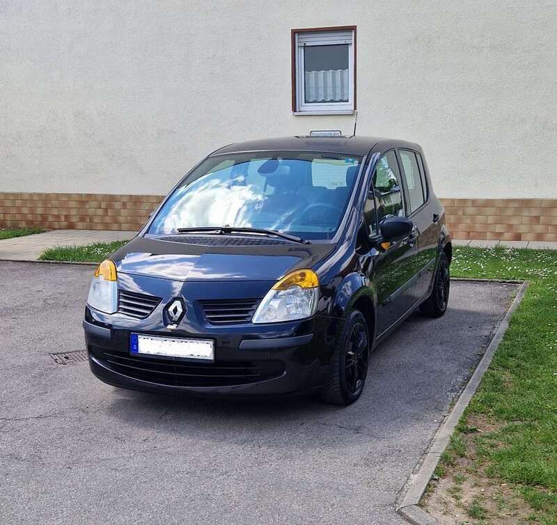Schwarz Gebraucht 2005 Renault Modus Authentique Van / Kleinbus | 1.299 € (Fairer Preis) - Bild 1/4
