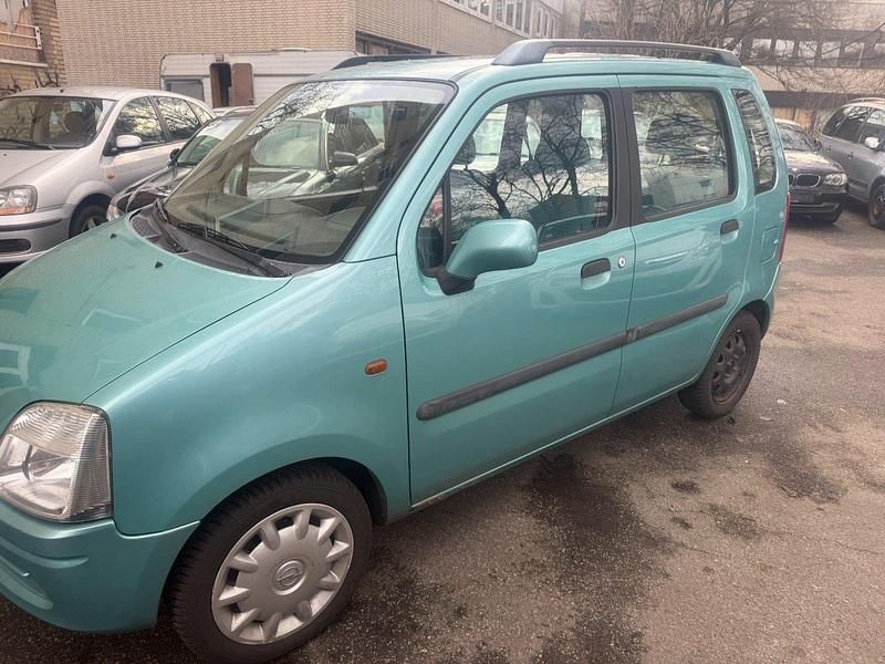 Gebraucht Opel Agila 75 PS (55 kW) 2004 Grün Van / Kleinbus