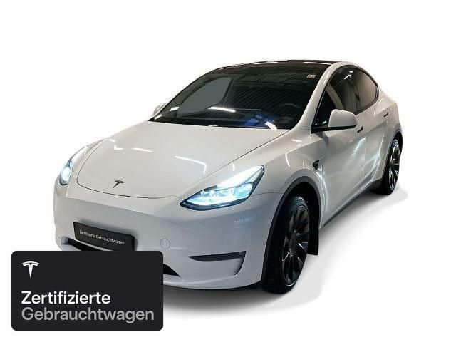 Gebraucht Tesla Model Y Long Range AWD 258 kW (351 PS) 2023 Pearl white multicoat SUV