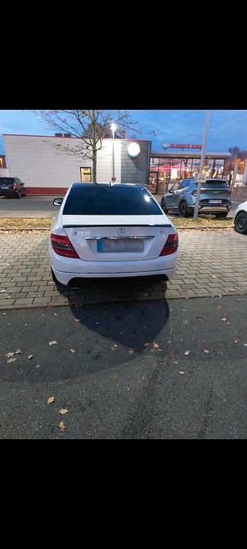 Gebraucht Mercedes C220 2007 Weiß Limousine
