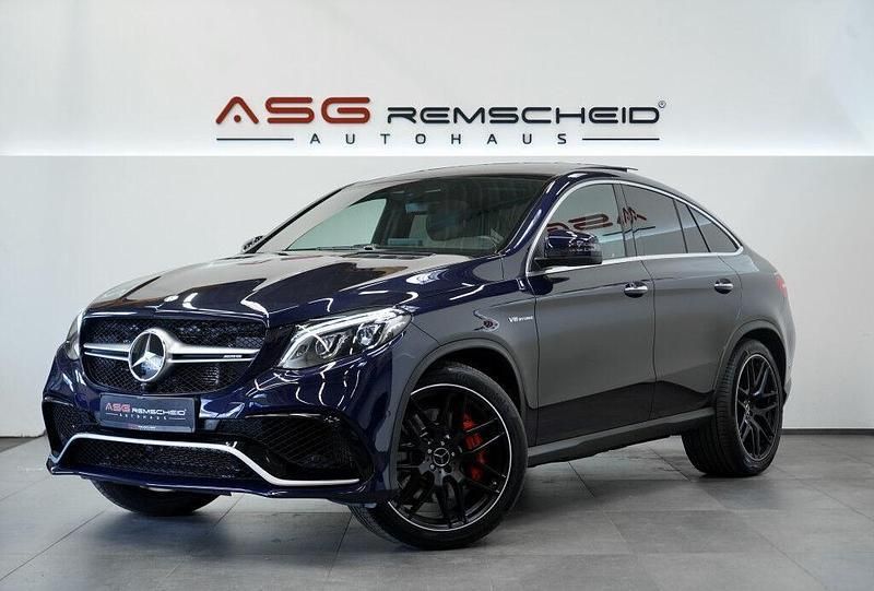 Blau Gebraucht 2017 Mercedes GLE63 AMG AMG Coupé | 58.900 € (Guter Preis) - Bild 1/3