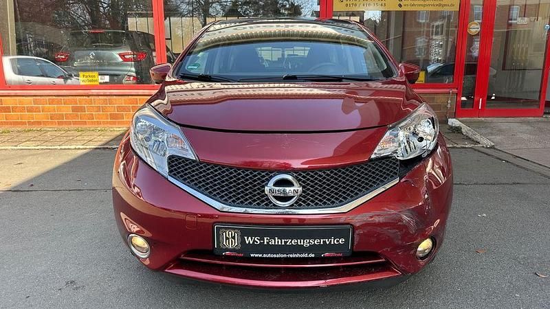 Gebraucht Nissan Note 360º 80 PS (58 kW) 2014 Rot Kleinwagen