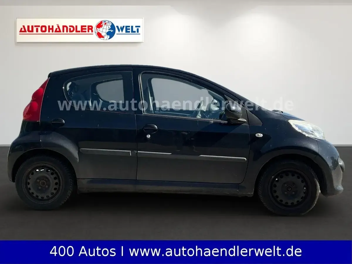 Gebraucht Peugeot 107 Filou 68 PS (50 kW) 2008 Schwarz Kleinwagen