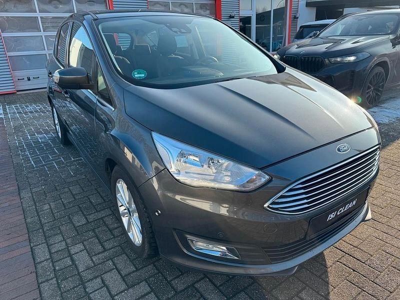 Grau Gebraucht 2016 Ford C-MAX Titanium Van / Kleinbus | 7.900 € (Guter Preis) - Bild 1/4
