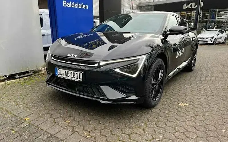 Gebraucht Kia EV6 GT-Line 239 kW (325 PS) 2025 Schwarz (auroraschwarz) SUV