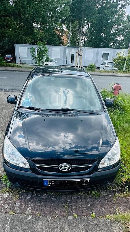 Schwarz Gebraucht 2009 Hyundai Getz Kleinwagen | 650 € (Superpreis) - Bild 1/4