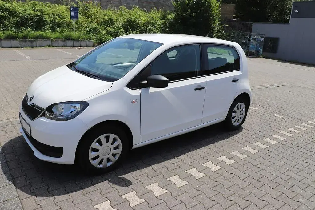 Gebraucht Skoda Citigo G-TEC Active 68 PS (50 kW) 2019 Weiß Kleinwagen