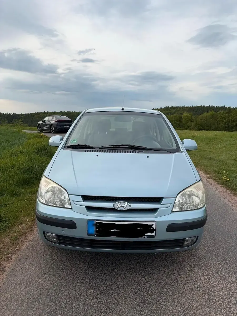 Gebraucht Hyundai Getz 63 PS (46 kW) 2004 Blau Kleinwagen