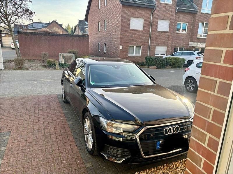 Schwarz Gebraucht 2021 Audi A6 S-Line Limousine | 29.900 € (Superpreis) - Bild 1/4
