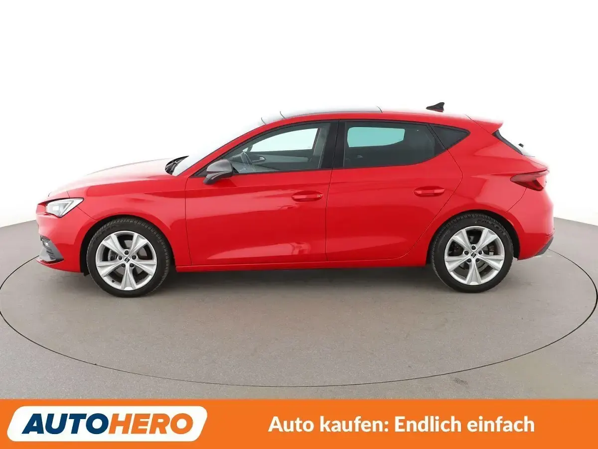 Gebraucht Seat Leon FR 150 PS (110 kW) 2022 Rot Limousine