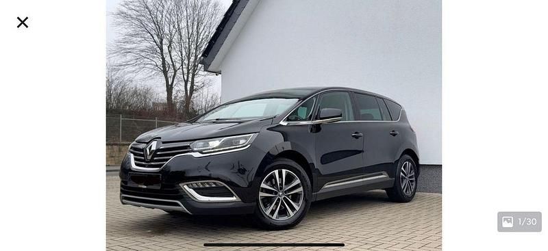 Schwarz Gebraucht 2018 Renault Espace LIMITED Limousine | 15.450 € (Guter Preis) - Bild 1/4
