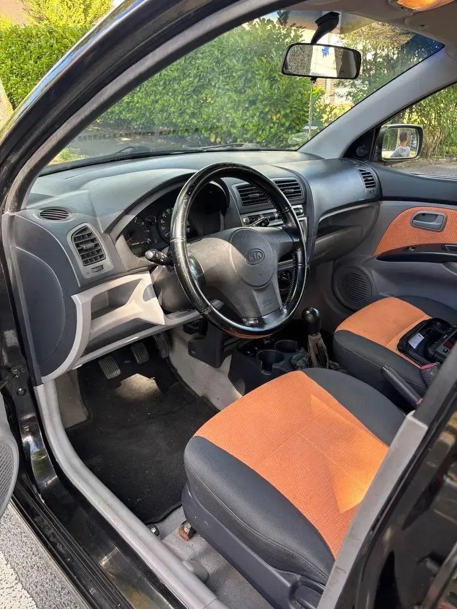 Gebraucht Kia Picanto EX 65 PS (47 kW) 2004 Schwarz Kleinwagen