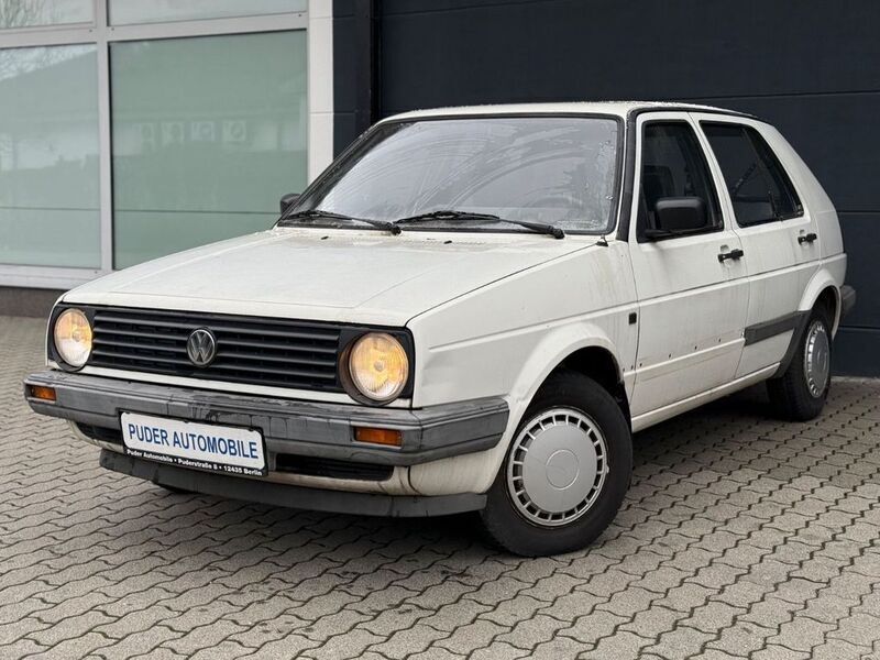 Weiß Gebraucht 1988 VW Golf II Limousine | 2.499 € - Bild 1/4