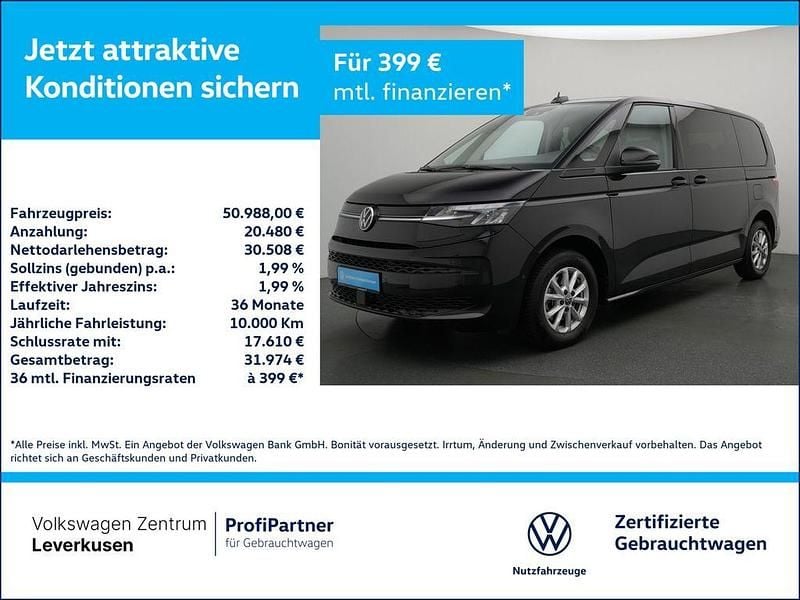Deep black Gebraucht 2025 VW T7 Life Van | 50.988 € (Superpreis) - Bild 1/4