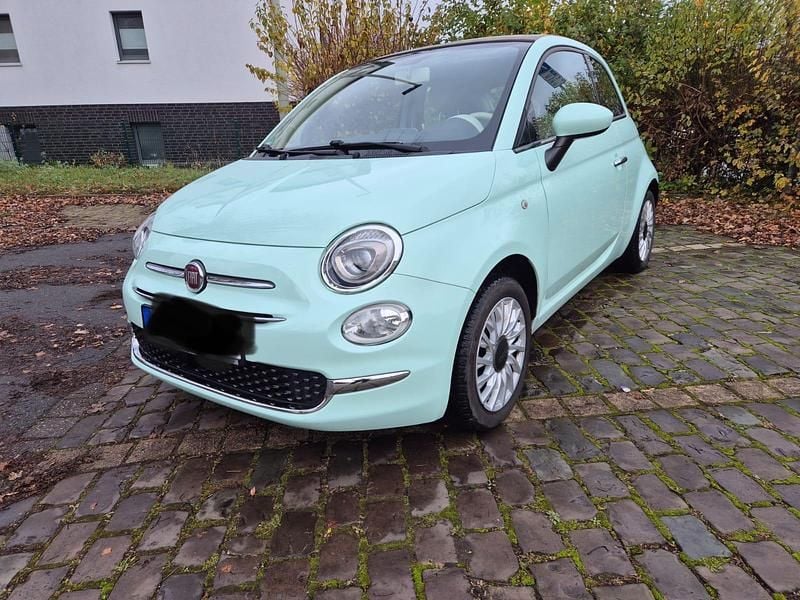 Grün Gebraucht 2017 Fiat 500C Cabrio | 11.459 € (Fairer Preis) - Bild 1/4